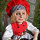 GIRL COOK textile doll. Dolls. ZOYA KHOLINA. Online shopping on My Livemaster.  Фото №2