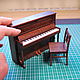 Piano 1/12, Doll furniture, Moscow,  Фото №1