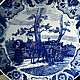 Винтаж: Тарелка коллекционная настенная винтажная: Delft. Тарелки винтажные. Антиквариат & Винтаж. Интернет-магазин Ярмарка Мастеров.  Фото №2