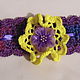 HEADBAND ,headband for baby girl 'Purple openwork'. Bandage. Gala Devi (crochet design). My Livemaster. Фото №4