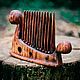 Wooden Comb for Hair and Beard Drakkar. Combs. Etnika workshop. Online shopping on My Livemaster.  Фото №2