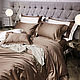 Lux satin bed linen in chocolate color !. Valances and skirts for the bed. Постельное. Felicia Home. Качество + Эстетика. Online shopping on My Livemaster.  Фото №2