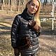 Сумочка клатч из меха норки «Дерзкий Лео». Клатчи. Татьяна Гогошидзе (tf_fur_workshop). Ярмарка Мастеров.  Фото №6