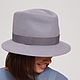 Шляпы из фетра ВШ-0836.2/03. Шляпы. Wolff-collection. Интернет-магазин Ярмарка Мастеров.  Фото №2