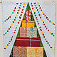 Текстильное панно "Ах, призрачно-елочный рай...", Картины, Снежинск,  Фото №1