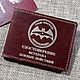 Заказать Обложка ВБД с символикой операторов БПЛА. Кожевенная мастерская 'Гранден'. Ярмарка Мастеров. . Обложки Фото №3