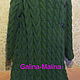Coat knitted 'Charming braids '. Coats. Galina-Malina (galina-malina). My Livemaster. Фото №4