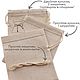 Beige linen bags | bag made of natural fabric for packaging. Gift wrap. Linenville. Online shopping on My Livemaster.  Фото №2