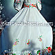 Dress with embroidery 'Spring extravaganza'. Dresses. Славяночка-вышиваночка (oksanetta). My Livemaster. Фото №4