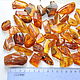 Souvenir pieces of amber with inclusions. Stones. citta. Интернет-магазин Ярмарка Мастеров.  Фото №2