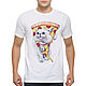 Cotton T-shirt ' Pizza Cat'. T-shirts. Dreamshirts. Online shopping on My Livemaster.  Фото №2