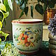 Antique planters, private factories, hand-painted, Vintage vases, St. Petersburg,  Фото №1