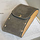 Leather and wood eyeglass case. Eyeglass case. Mart Bags (martbags). Online shopping on My Livemaster.  Фото №2