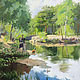 The Painting 'Idyll'. Pictures. AriaChe. Online shopping on My Livemaster.  Фото №2