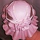 Women's felt hat with Pink brim, Hats1, Novosibirsk,  Фото №1