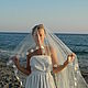 Velo de novia 'EVA'. Wedding veils. Alexandra Shubina. Интернет-магазин Ярмарка Мастеров.  Фото №2