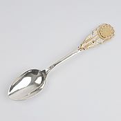 Посуда handmade. Livemaster - original item Silver spoon for the first tooth or name day 925. Handmade.