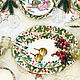Painted porcelain 6 Nutcracker Christmas set. Tea & Coffee Sets. ArtFlera (artflera). My Livemaster. Фото №6