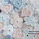 Order Hearts crochet small. Natalie crochet flowers. Livemaster. . Details for dolls and toys Фото №3