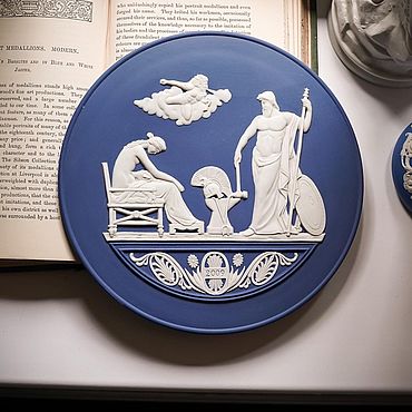 Винтаж ручной работы. Ярмарка Мастеров - ручная работа Винтаж: WEDGWOOD панно Юпитер и Фетида, Англия. Handmade.