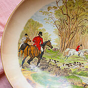 Посуда handmade. Livemaster - original item Vintage Round Dish salad bowl Royal Worcester Palissy England. Handmade.