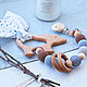 Rodent bear cub. baby gift. A gift for the birth of a boy, Teethers and rattles, St. Petersburg,  Фото №1