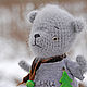 Мишка и ёлки зелёные. Мягкие игрушки. Валерия Ульрих (dobrotoys). Ярмарка Мастеров.  Фото №4