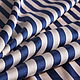 Silk-stretch Armani Stripe blue, Fabric, Moscow,  Фото №1
