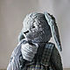 Зайка тедди серый Малыш. Тедди Зверята. Handsewing.toys (Ирина). Ярмарка Мастеров.  Фото №12
