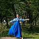 Блуза народного кроя. Блузки. Marinov-tsvet. Ярмарка Мастеров.  Фото №5