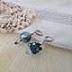 Заказать Серьги «Calypso». Olga Kokina_jewelry. Ярмарка Мастеров. . Серьги классические Фото №3
