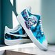 Заказать Кроссовки белые Nike Air Force 1 унисекс, кастом,космос ручная роспись. Olgavolgoart. Роспись одежды и обуви. Кастом. Ярмарка Мастеров. . Кроссовки Фото №3