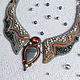 Handmade necklace.Vyshyvka beads.Elena (Rainbow Witch). Fair masters.