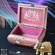 Box 'Krishna and Radha', Indian style. Esoteric Mandala. Sector South-East. My Livemaster. Фото №15
