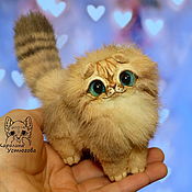 Кукла коллекционная Инопланетный кот по имени Астер ( звезда)