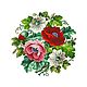 The scheme for embroidery: Bouquet with poppies and passionflower. Patterns for embroidery. starinnye-uzory. Online shopping on My Livemaster.  Фото №2