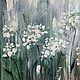 Картина белые цветы гортензии, Картины, Кемерово,  Фото №1