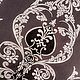 Коллекционная портьера из вискозы NeoClassic Шоколад. Ткани. Шторы&Ткани (jeronima-textil). Интернет-магазин Ярмарка Мастеров.  Фото №2