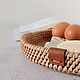 Плетёный поднос. Подносы. Cozy basket. Ярмарка Мастеров.  Фото №4