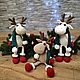 Order Deer Christmas. Gift. New year 2024. Buy deer. Deer gift. igrushkivyzanie. Livemaster. . Amigurumi dolls and toys Фото №3