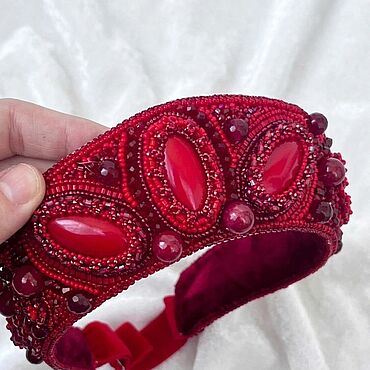 Украшения ручной работы. Ярмарка Мастеров - ручная работа Кокошник. Handmade.