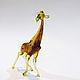 Interior sculpture of colored glass Giraffe Camelopardalis, Figurines, Moscow,  Фото №1
