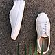 Кеды INVITE white. Кеды. SL shoes. Интернет-магазин Ярмарка Мастеров.  Фото №2