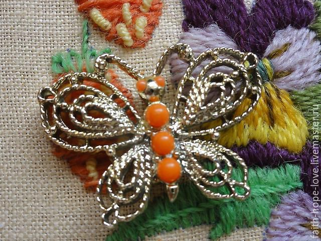 Brooch 'the First butterfly' GERRY'S 1970, Vintage brooches, Vladivostok,  Фото №1