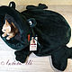 Bed-sleeping bag for a cat 'Frog' malachite, Lodge, Voronezh,  Фото №1