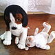Заказать cachorro beagle SHAH. ZOYA KHOLINA. Ярмарка Мастеров. . Stuffed Toys Фото №3