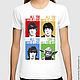 Футболка хлопковая "The Beatles". T-shirts and undershirts for men. Dreamshirts. Online shopping on My Livemaster.  Фото №2