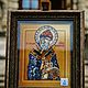 Икона Святой Спиридон Тримифунтский Чудотворец, Иконы, Москва,  Фото №1