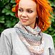 Заказать Вязаный комплект Тишина. Nika Verova. Ярмарка Мастеров. . Комплекты головных уборов Фото №3