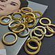 Order Connecting rings detachable Buffalo Horn Zebu 23 mm. - Olga - Mari Ell Design. Livemaster. . Accessories for jewelry Фото №3